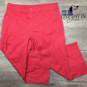 Chaps Wide Leg Crop Pants Size 16